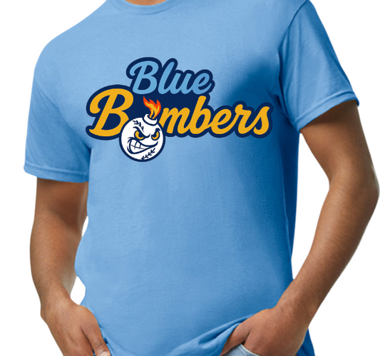 Short Sleeve T-Shirt BB Script w/ Bomb S-XL